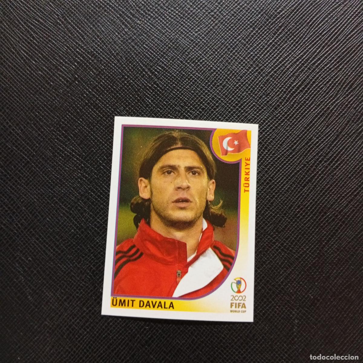 Cromos de f&uacute;tbol: 195 UMIT DAVALA TURQUIA PANINI 2002 MUNDIAL KOREA FUTBOL 02 CROMO - SIN PEGAR - A156 PG469