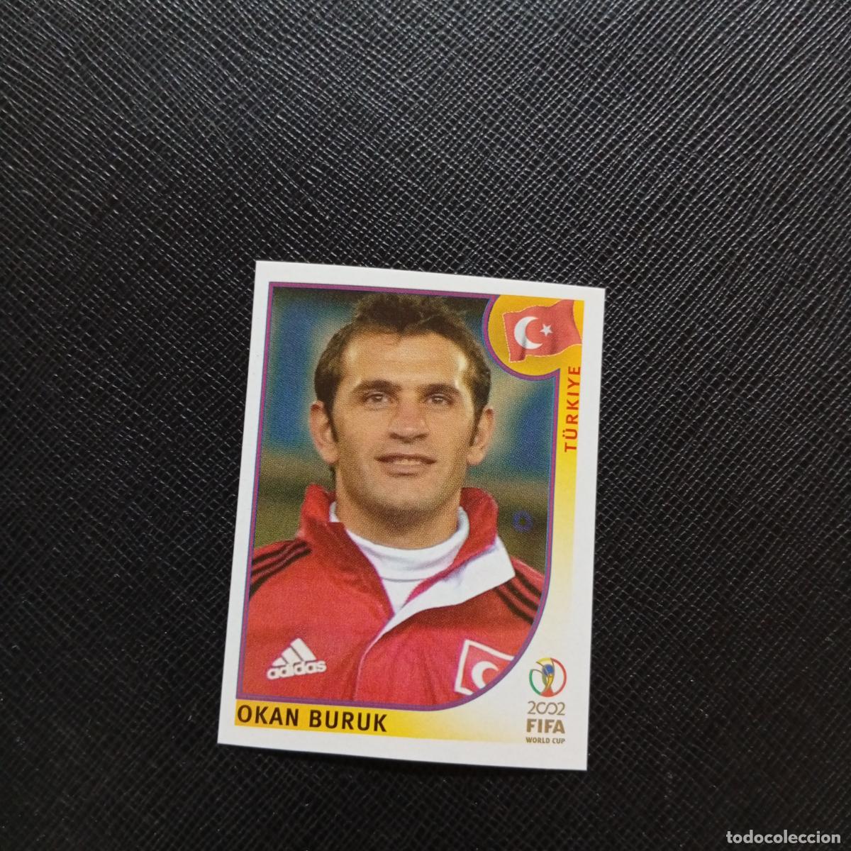 Cromos de f&uacute;tbol: 197 OKAN BURUK TURQUIA PANINI 2002 MUNDIAL KOREA FUTBOL 02 CROMO - SIN PEGAR - A156 PG469