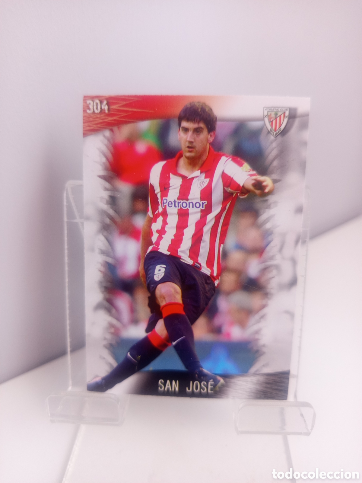 Cromos de f&uacute;tbol: ❇️ CROMO ⚽ SAN JOS&Eacute; ATHLETIC DE BILBAO 304 FICHAS LIGA QUIZ GAME 2014 13 14 2013 2014 MUNDICROMO ❇️