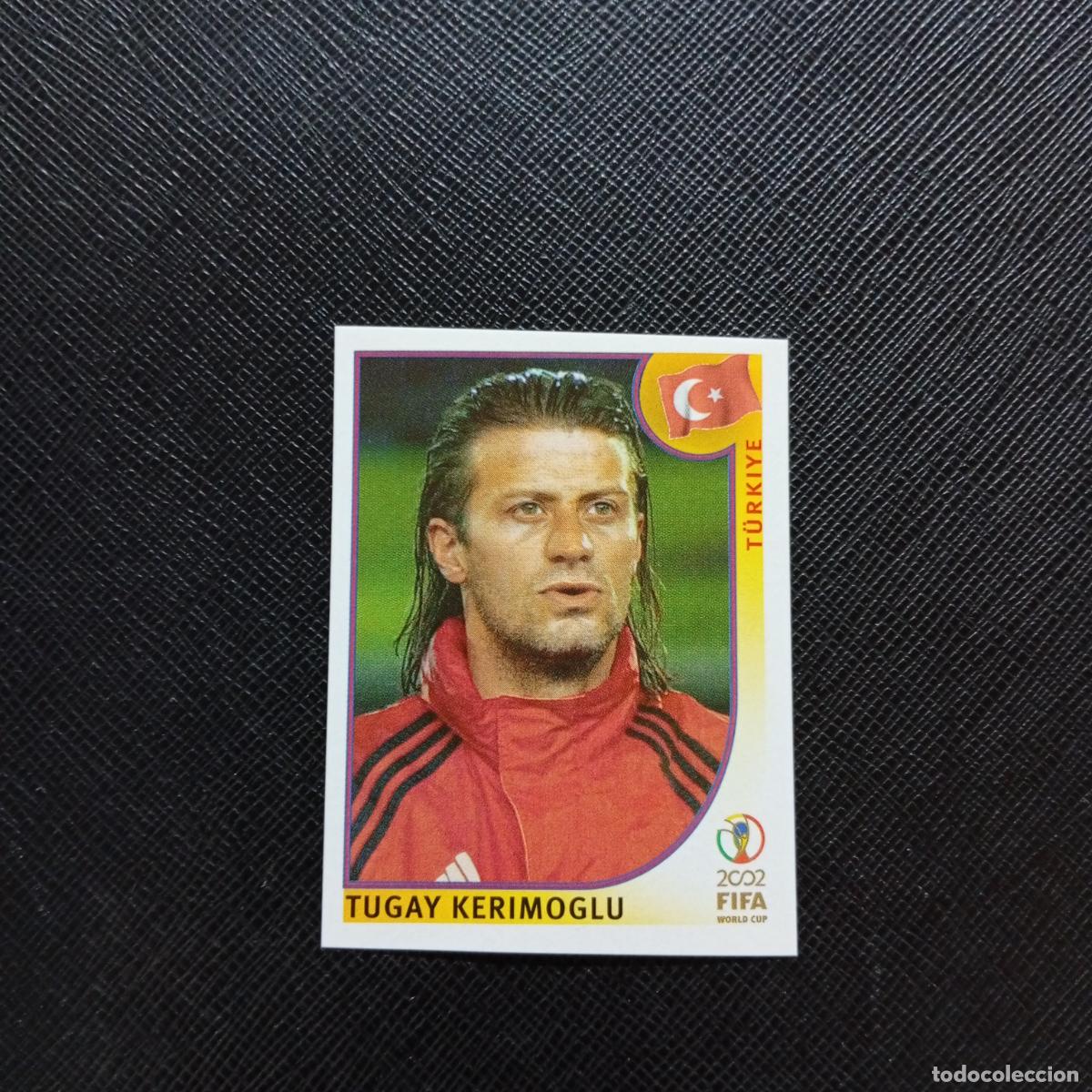 Cromos de f&uacute;tbol: 198 TUGAY KERIMOGLU TURQUIA PANINI 2002 MUNDIAL KOREA FUTBOL 02 CROMO - SIN PEGAR - A156 PG469
