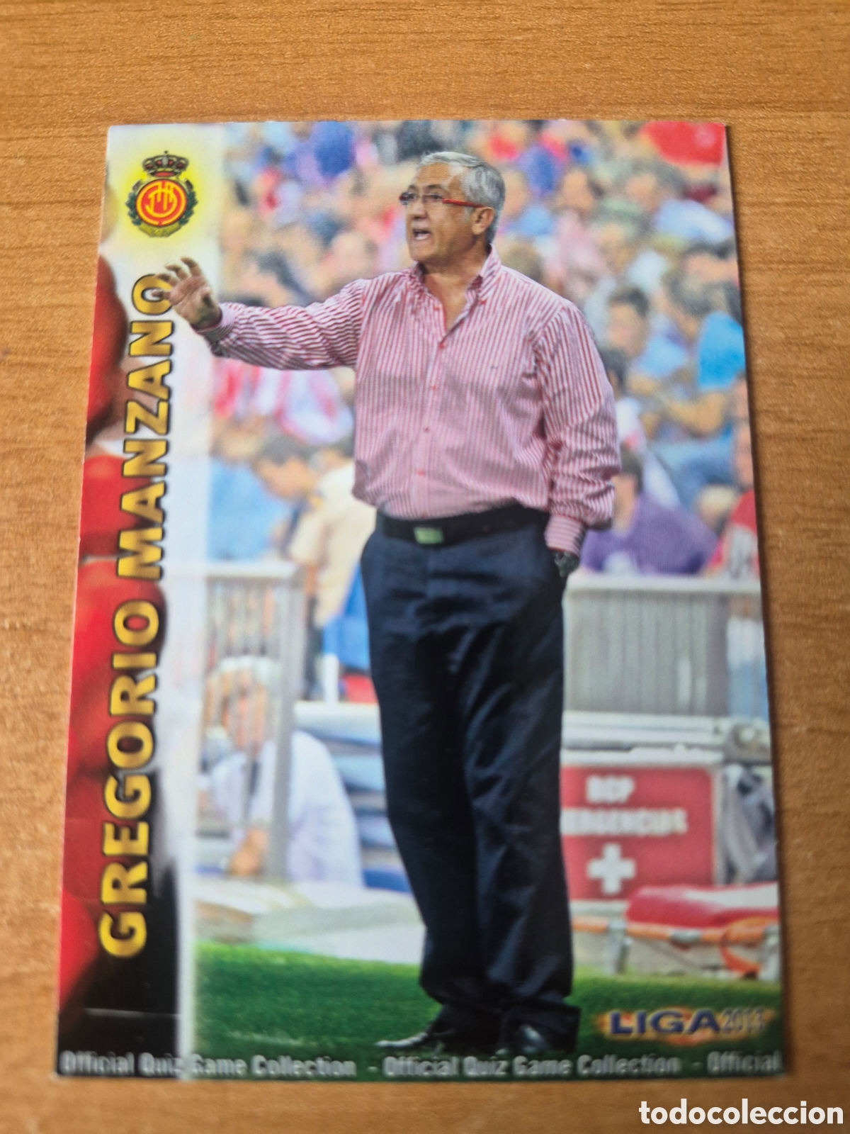 Cromos de f&uacute;tbol: 1266 MANZANO MALLORCA MUNDICROMO 2012 2013