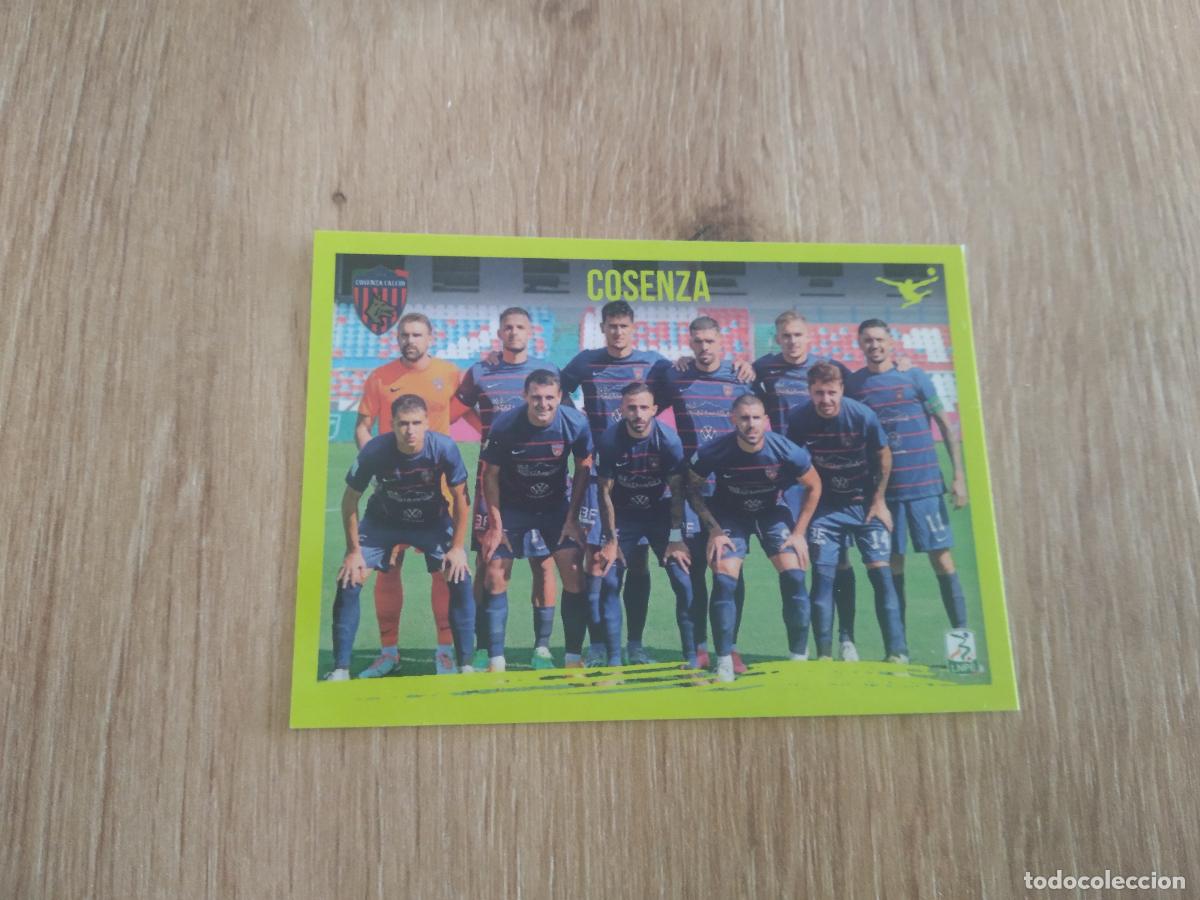 Cromos de f&uacute;tbol: 556 EQUIPO PLANTILLA COSENZA COMO CROMO FUTBOL PANINI LIGA ITALIA 23-24 CALCIATORI 2023-2024