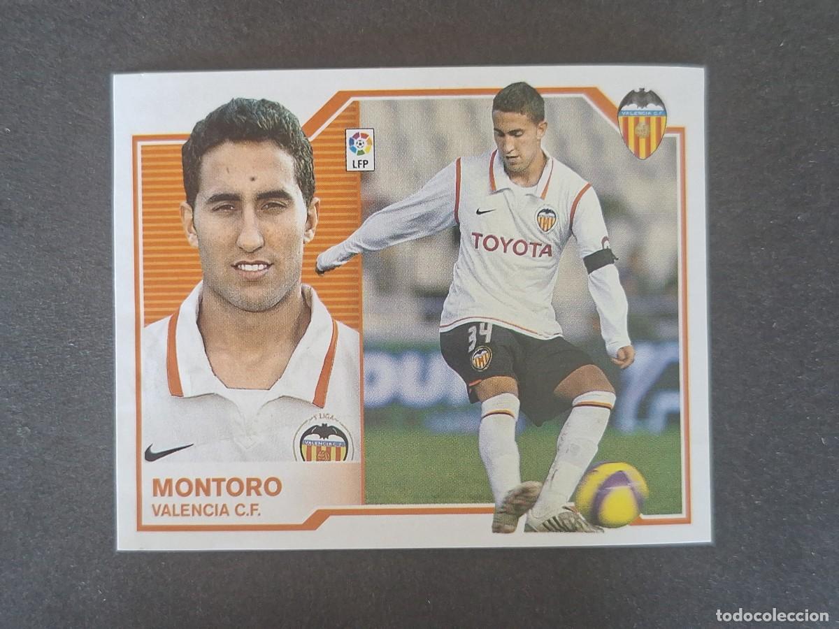 Cromos de f&uacute;tbol: L7 MONTORO VALENCIA C. F. MERCADO INVIERNO LIGA ESTE 2007 2008 07 08 NUNCA PEGADO SIN PEGAR