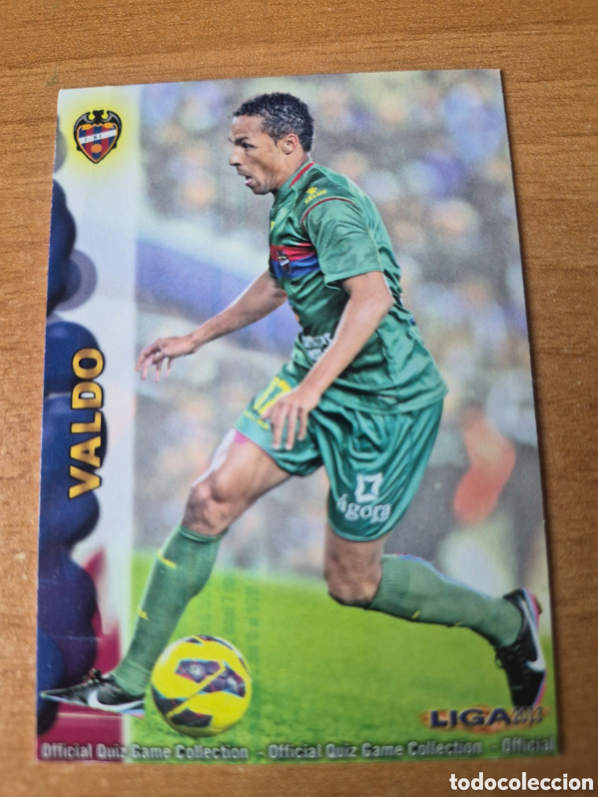 Cromos de f&uacute;tbol: 1262 VALDO LEVANTE MUNDICROMO 2012 2013