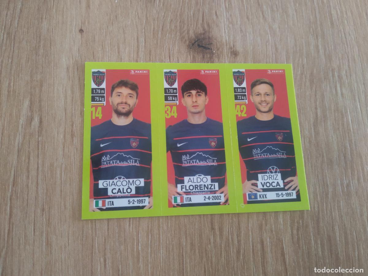 Cromos de f&uacute;tbol: 559 CALO FLORENZI VOCA COSENZA COMO CROMO FUTBOL PANINI LIGA ITALIA 23-24 CALCIATORI 2023-2024