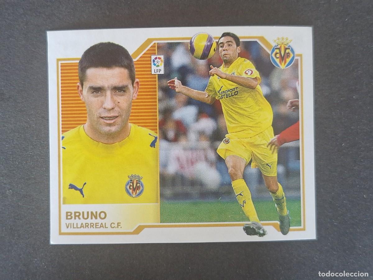 Cromos de f&uacute;tbol: L7 BRUNO VILLARREAL C. F. MERCADO INVIERNO LIGA ESTE 2007 2008 07 08 NUNCA PEGADO SIN PEGAR