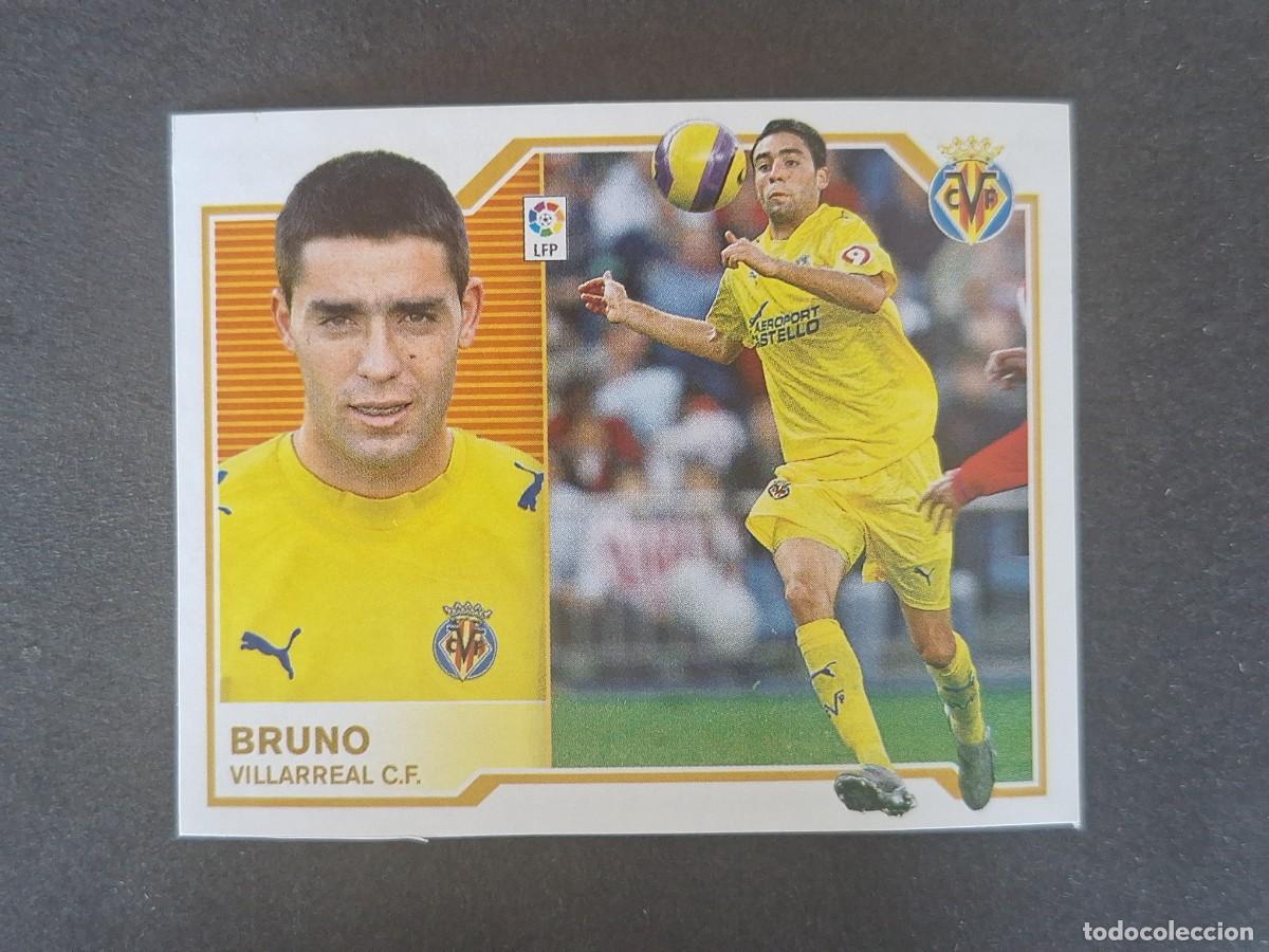Cromos de f&uacute;tbol: L7 BRUNO VILLARREAL C. F. MERCADO INVIERNO LIGA ESTE 2007 2008 07 08 NUNCA PEGADO SIN PEGAR