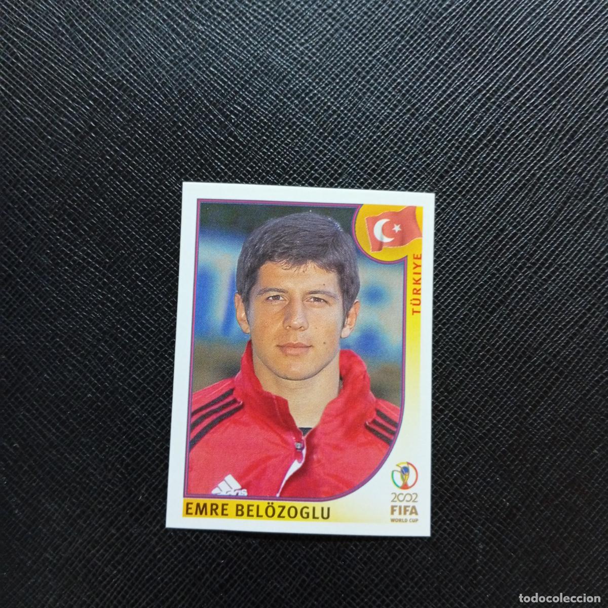 Cromos de f&uacute;tbol: 199 EMRE BELOZOGLU TURQUIA PANINI 2002 MUNDIAL KOREA FUTBOL 02 CROMO - SIN PEGAR - A156 PG469