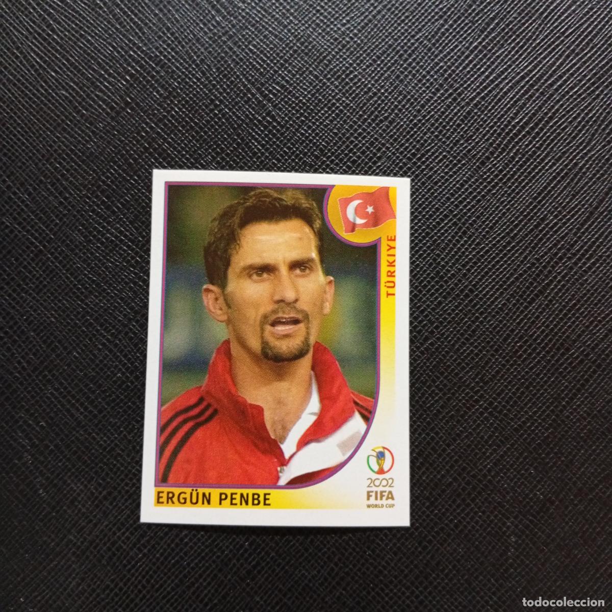 Cromos de f&uacute;tbol: 200 ERGUN PENBE TURQUIA PANINI 2002 MUNDIAL KOREA FUTBOL 02 CROMO - SIN PEGAR - A156 PG469