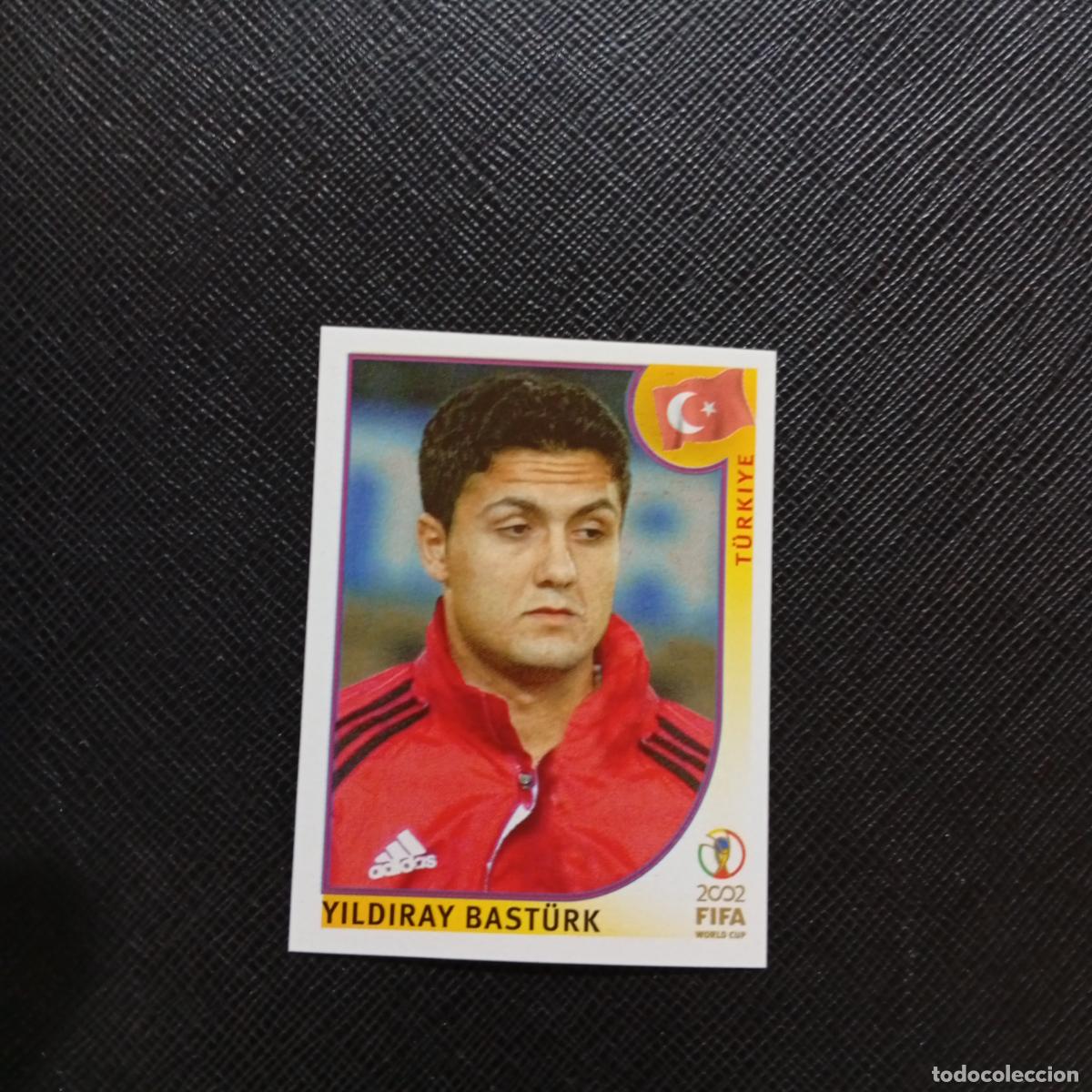 Cromos de f&uacute;tbol: 201 YILDIRAY BASTURK TURQUIA PANINI 2002 MUNDIAL KOREA FUTBOL 02 CROMO - SIN PEGAR - A156 PG478