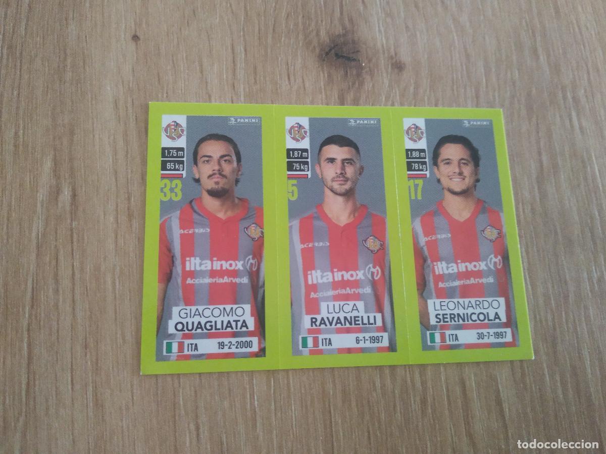 Cromos de f&uacute;tbol: 564 QUAGLIATA RAVANELLI SERNICOLA CROMO FUTBOL PANINI LIGA ITALIA 23-24 CALCIATORI 2023-2024