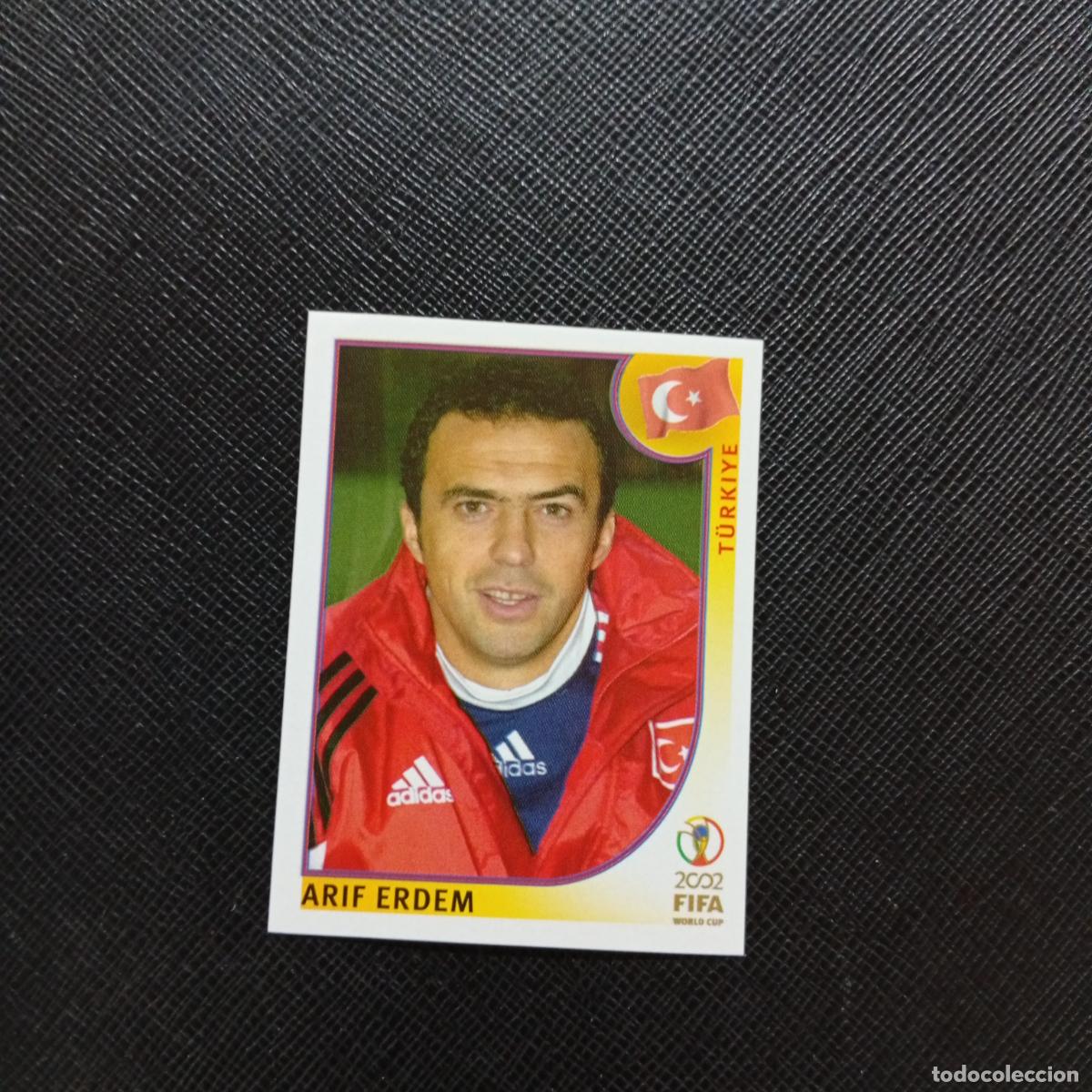 Cromos de f&uacute;tbol: 203 ARIF ERDEM TURQUIA PANINI 2002 MUNDIAL KOREA FUTBOL 02 CROMO - SIN PEGAR - A156 PG478