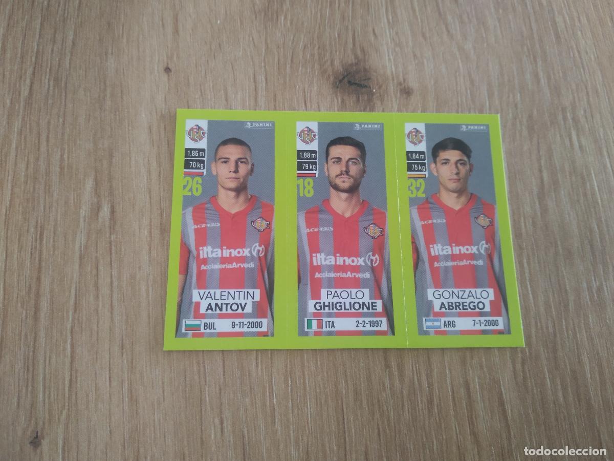 Cromos de f&uacute;tbol: 565 ANTOV GHIGLIONE ABREGO CROMO FUTBOL PANINI LIGA ITALIA 23-24 CALCIATORI 2023-2024