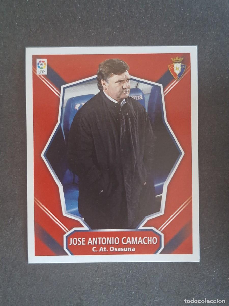 Cromos de f&uacute;tbol: L7 CAMACHO ENTRENADOR C. A. OSASUNA MERCADO INVIERNO LIGA ESTE 07 08 NUNCA PEGADO SIN PEGAR