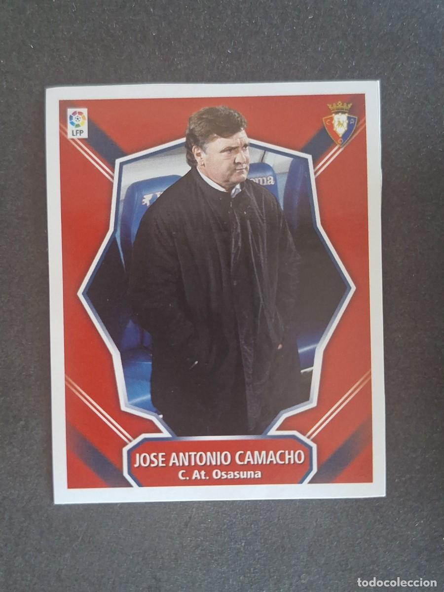 Cromos de f&uacute;tbol: L7 CAMACHO ENTRENADOR C. A. OSASUNA MERCADO INVIERNO LIGA ESTE 07 08 NUNCA PEGADO SIN PEGAR