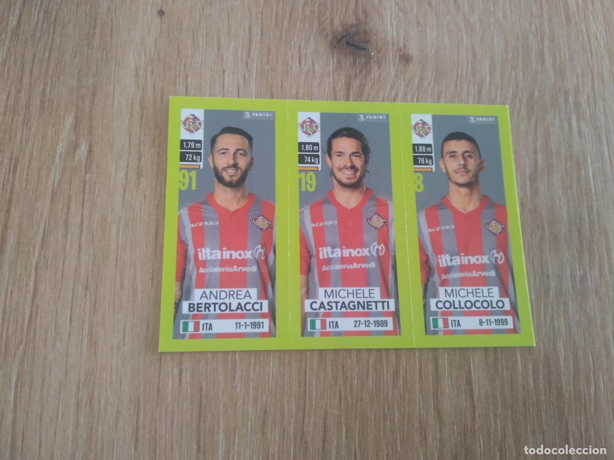Cromos de f&uacute;tbol: 566 BERTOLACCI CASTAGNETTI COLLOCOLO CROMO FUTBOL PANINI LIGA ITALIA 23-24 CALCIATORI 2023-2024