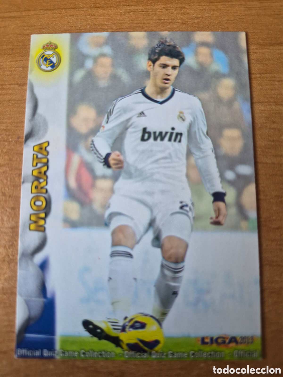 Cromos de f&uacute;tbol: 1104 MORATA REAL MADRID B MUNDICROMO 2012 2013