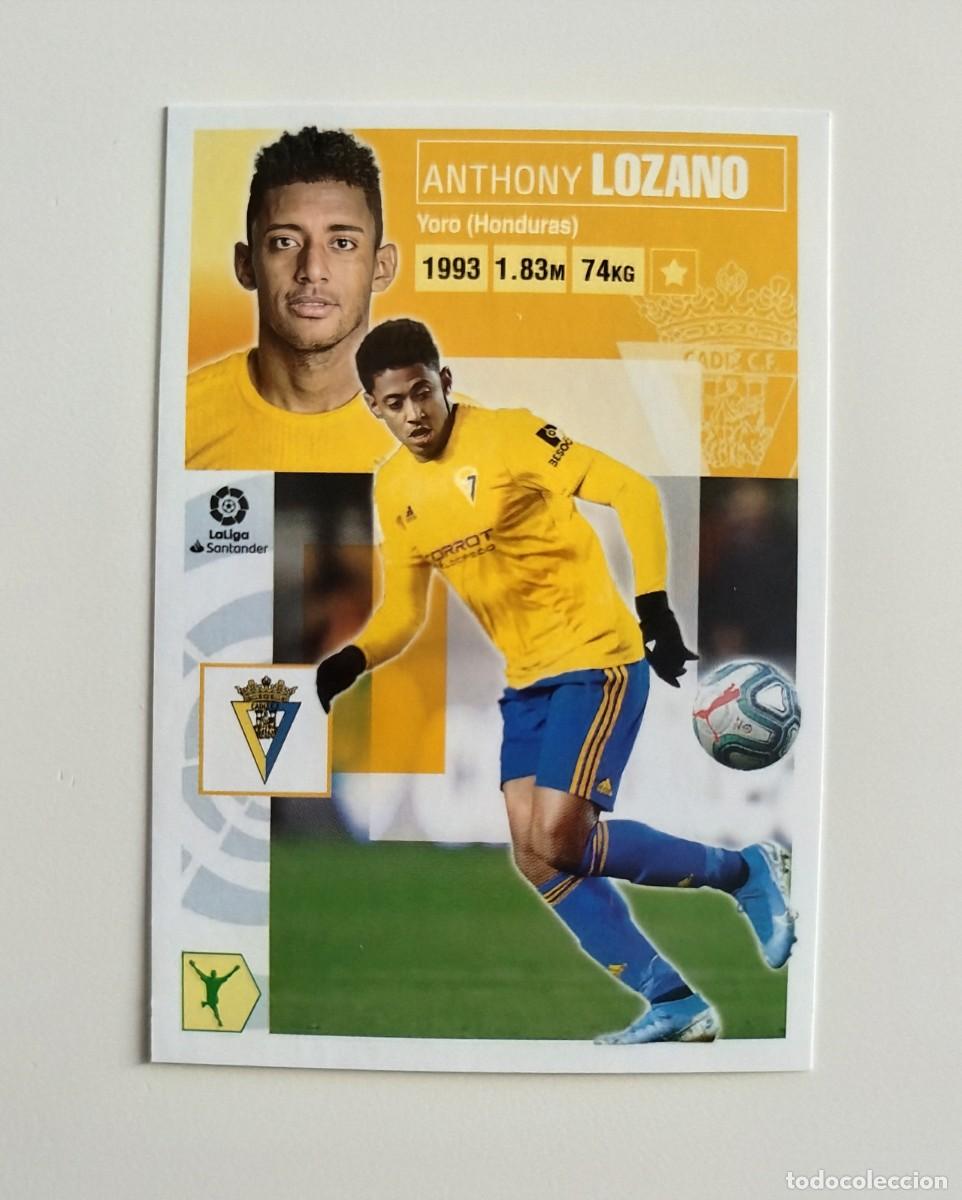 Cromos de f&uacute;tbol: Lozano 18 SIN PEGAR NUNCA PEGADO C&aacute;diz CF Liga Ediciones Este 20 21 / 2020 2021