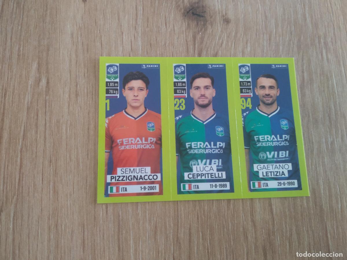 Cromos de f&uacute;tbol: 570 PIZZIGNACCO CEPPITELLI LETIZIA CROMO FUTBOL PANINI LIGA ITALIA 23-24 CALCIATORI 2023-2024
