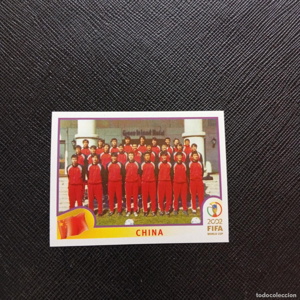 Cromos de f&uacute;tbol: 205 PLANTILLA CHINA PANINI 2002 MUNDIAL KOREA FUTBOL 02 CROMO - SIN PEGAR - A156 PG478