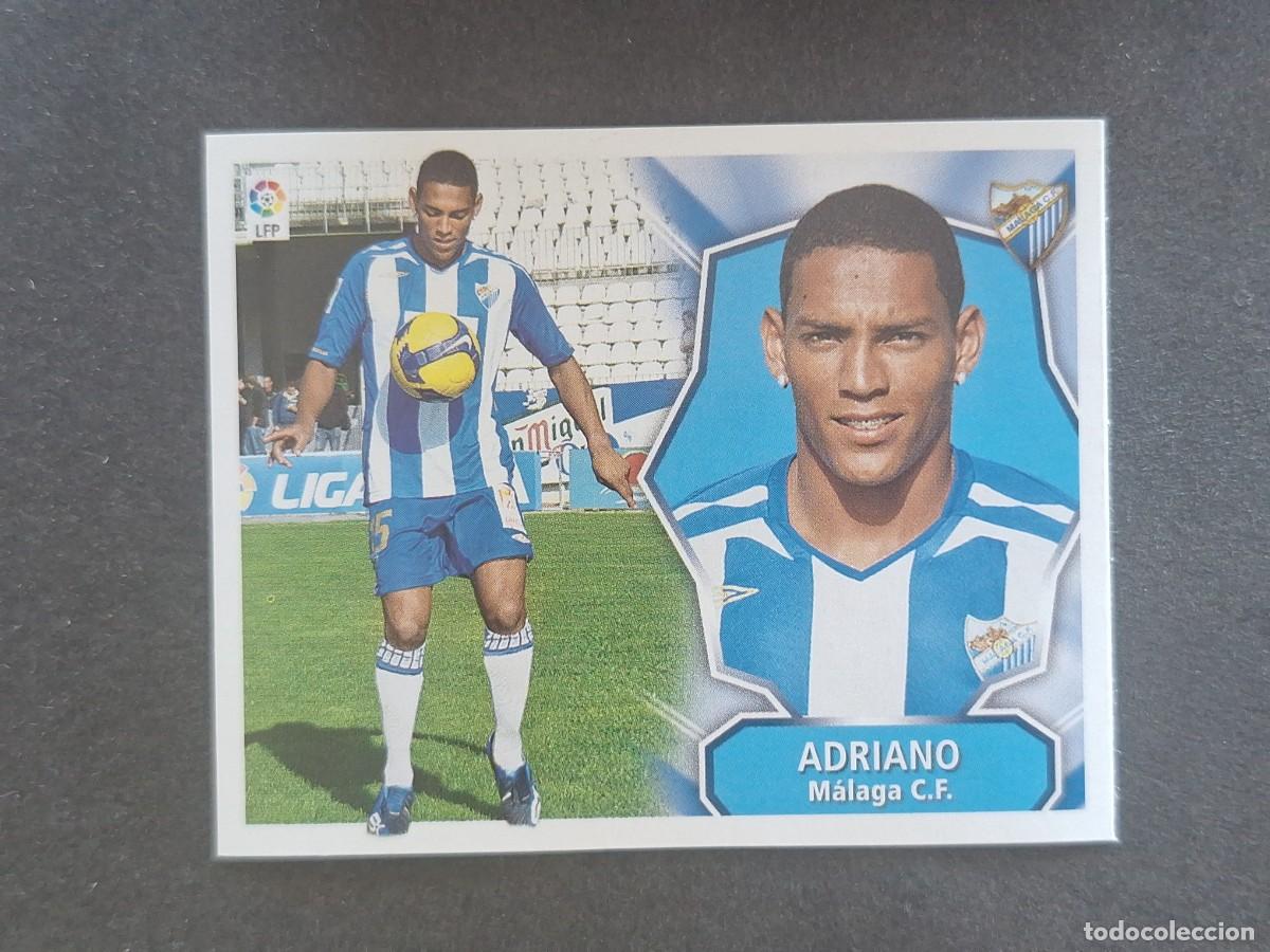 Cromos de f&uacute;tbol: L7 ADRIANO MALAGA C. F. MERCADO INVIERNO LIGA ESTE 2007 2008 07 08 NUNCA PEGADO SIN PEGAR