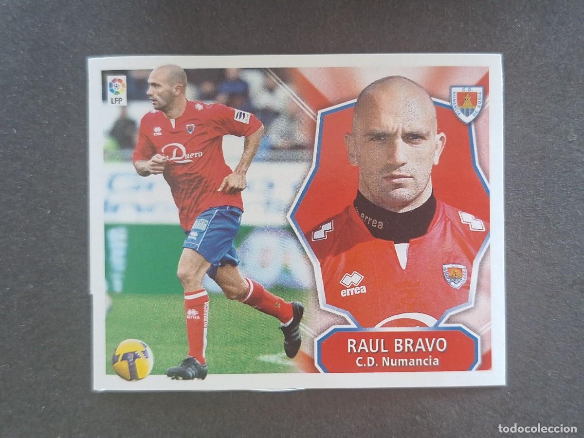 Cromos de f&uacute;tbol: L7 RAUL BRAVO C. D. NUMANCIA MERCADO INVIERNO LIGA ESTE 2007 2008 07 08 NUNCA PEGADO SIN PEGAR