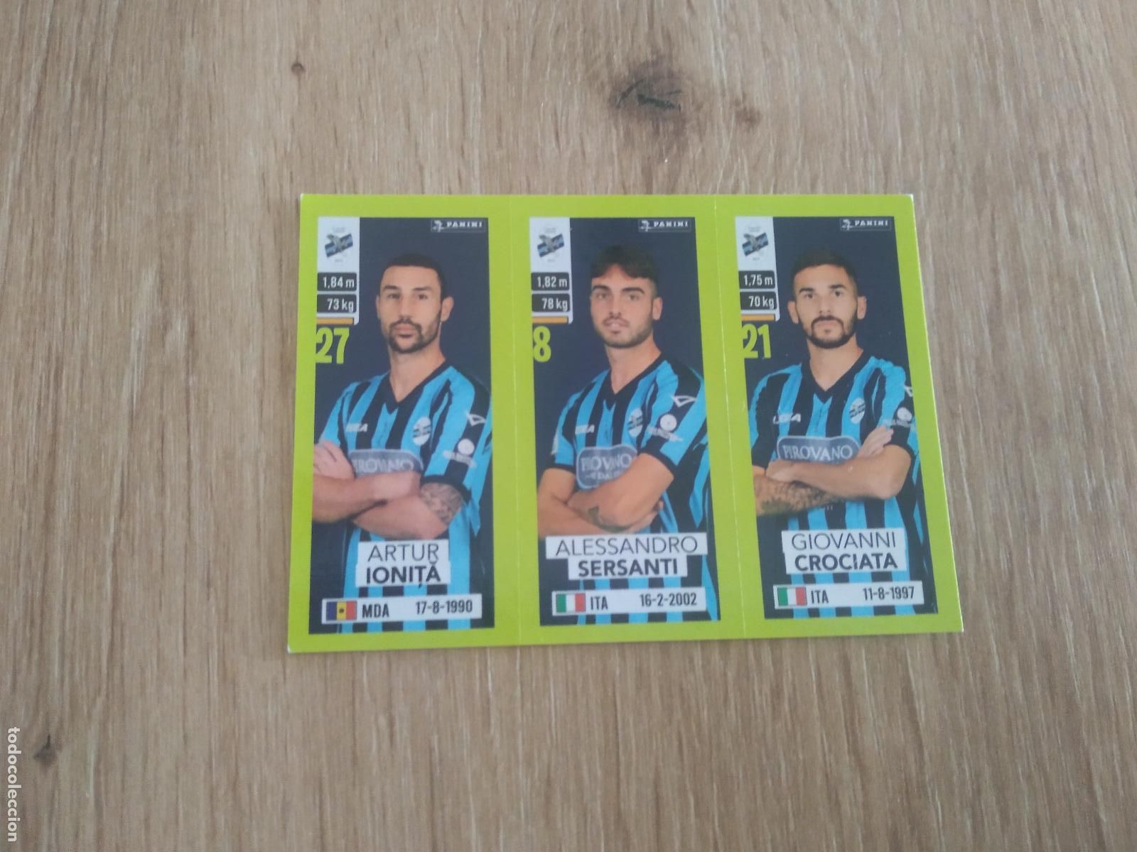 Cromos de f&uacute;tbol: 578 IONITA SERSANTI CROCIATA LECCO CROMO FUTBOL PANINI LIGA ITALIA 23-24 CALCIATORI 2023-2024