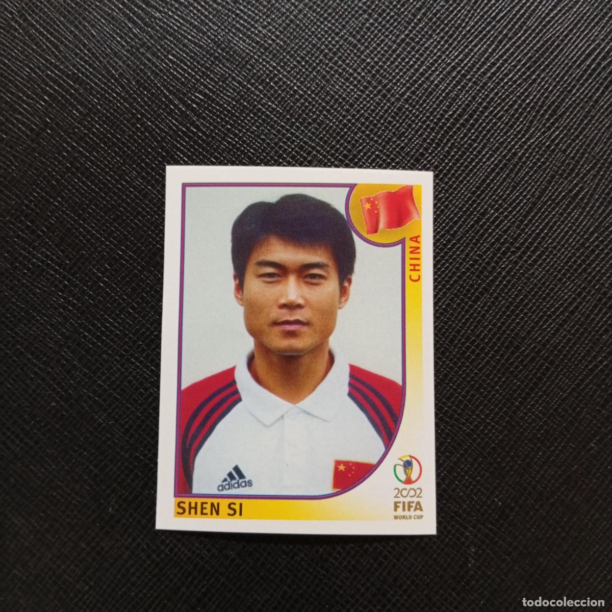 Fu&szlig;ball-Sticker: 214 SHEN SI CHINA PANINI 2002 MUNDIAL KOREA FUTBOL 02 CROMO - SIN PEGAR - A156 PG487
