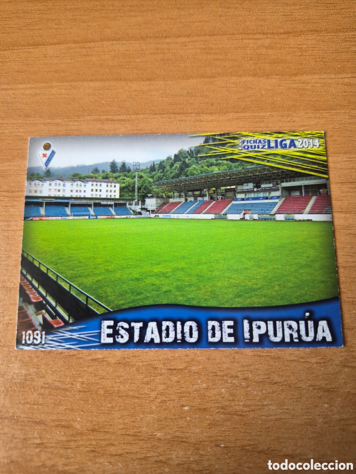 Cromos de f&uacute;tbol: 1091 ESTADIO IPURUA MATE MUNDICROMO 2013 2014