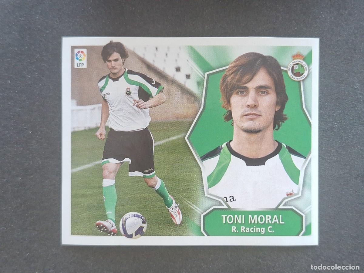 Cromos de f&uacute;tbol: L7 TONI MORAL RACING DE SANTANDER MERCADO INVIERNO LIGA ESTE 2007 2008 07 08 NUNCA PEGADO SIN PEGAR