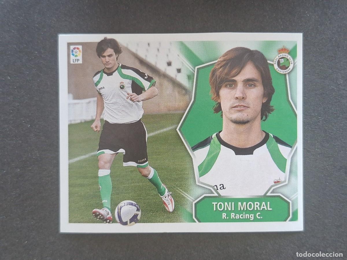 Cromos de f&uacute;tbol: L7 TONI MORAL RACING DE SANTANDER MERCADO INVIERNO LIGA ESTE 2007 2008 07 08 NUNCA PEGADO SIN PEGAR