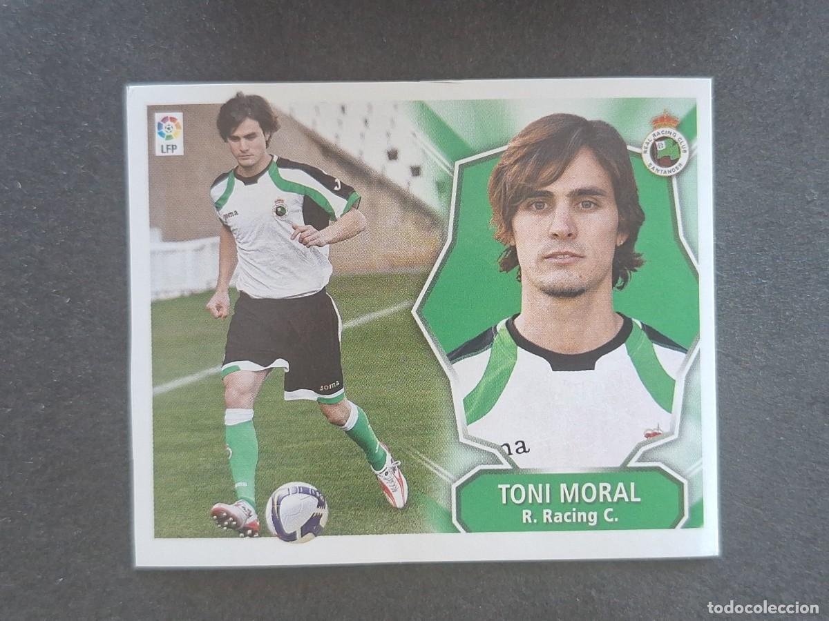 Cromos de f&uacute;tbol: L7 TONI MORAL RACING DE SANTANDER MERCADO INVIERNO LIGA ESTE 2007 2008 07 08 NUNCA PEGADO SIN PEGAR