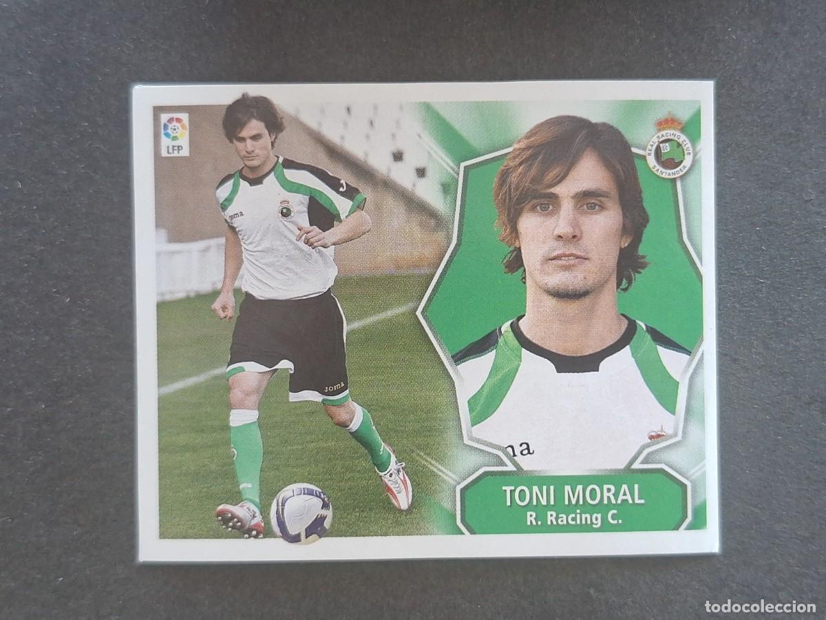 Cromos de f&uacute;tbol: L7 TONI MORAL RACING DE SANTANDER MERCADO INVIERNO LIGA ESTE 2007 2008 07 08 NUNCA PEGADO SIN PEGAR