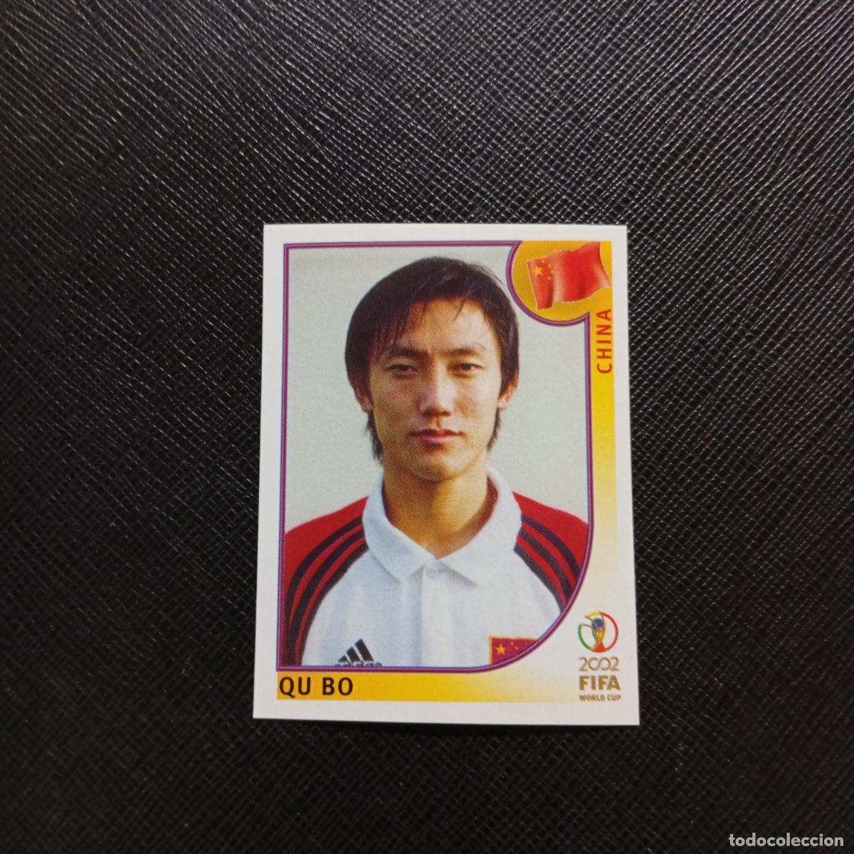Cromos de f&uacute;tbol: 219 QU BO CHINA PANINI 2002 MUNDIAL KOREA FUTBOL 02 CROMO - SIN PEGAR - A156 PG496