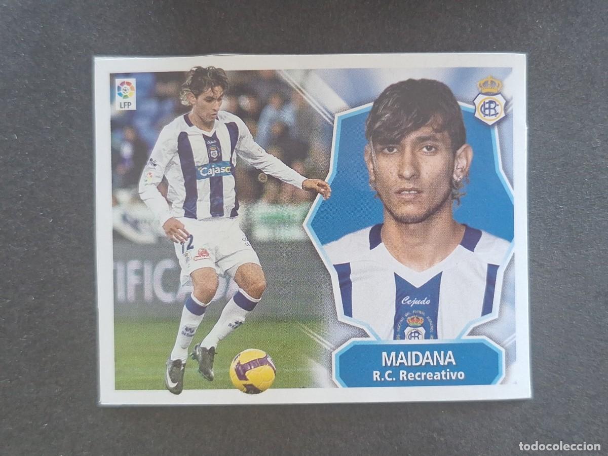 Cromos de f&uacute;tbol: L7 MAIDANA R. C. RECREATIVO MERCADO INVIERNO LIGA ESTE 2007 2008 07 08 NUNCA PEGADO SIN PEGAR