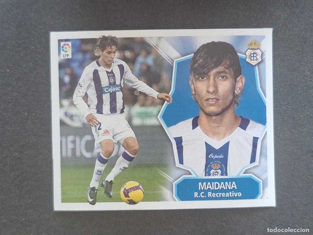 Cromos de f&uacute;tbol: L7 MAIDANA R. C. RECREATIVO MERCADO INVIERNO LIGA ESTE 2007 2008 07 08 NUNCA PEGADO SIN PEGAR
