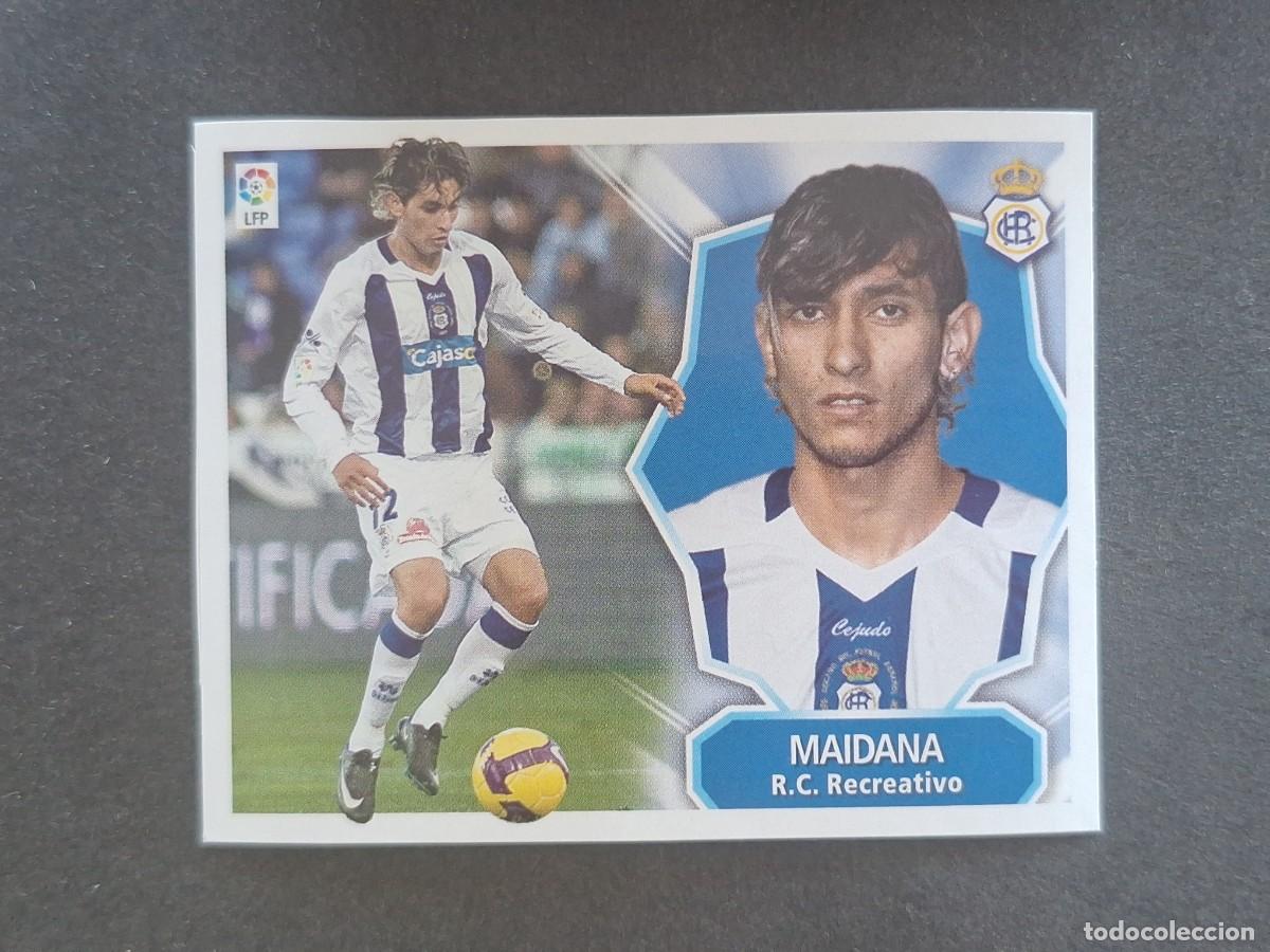 Cromos de f&uacute;tbol: L7 MAIDANA R. C. RECREATIVO MERCADO INVIERNO LIGA ESTE 2007 2008 07 08 NUNCA PEGADO SIN PEGAR