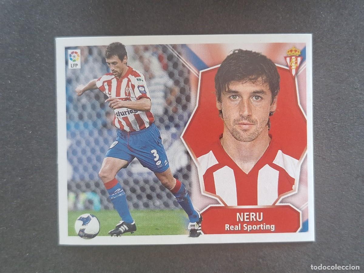 Cromos de f&uacute;tbol: L7 NERU SPORTING DE GIJON MERCADO INVIERNO LIGA ESTE 2007 2008 07 08 NUNCA PEGADO SIN PEGAR