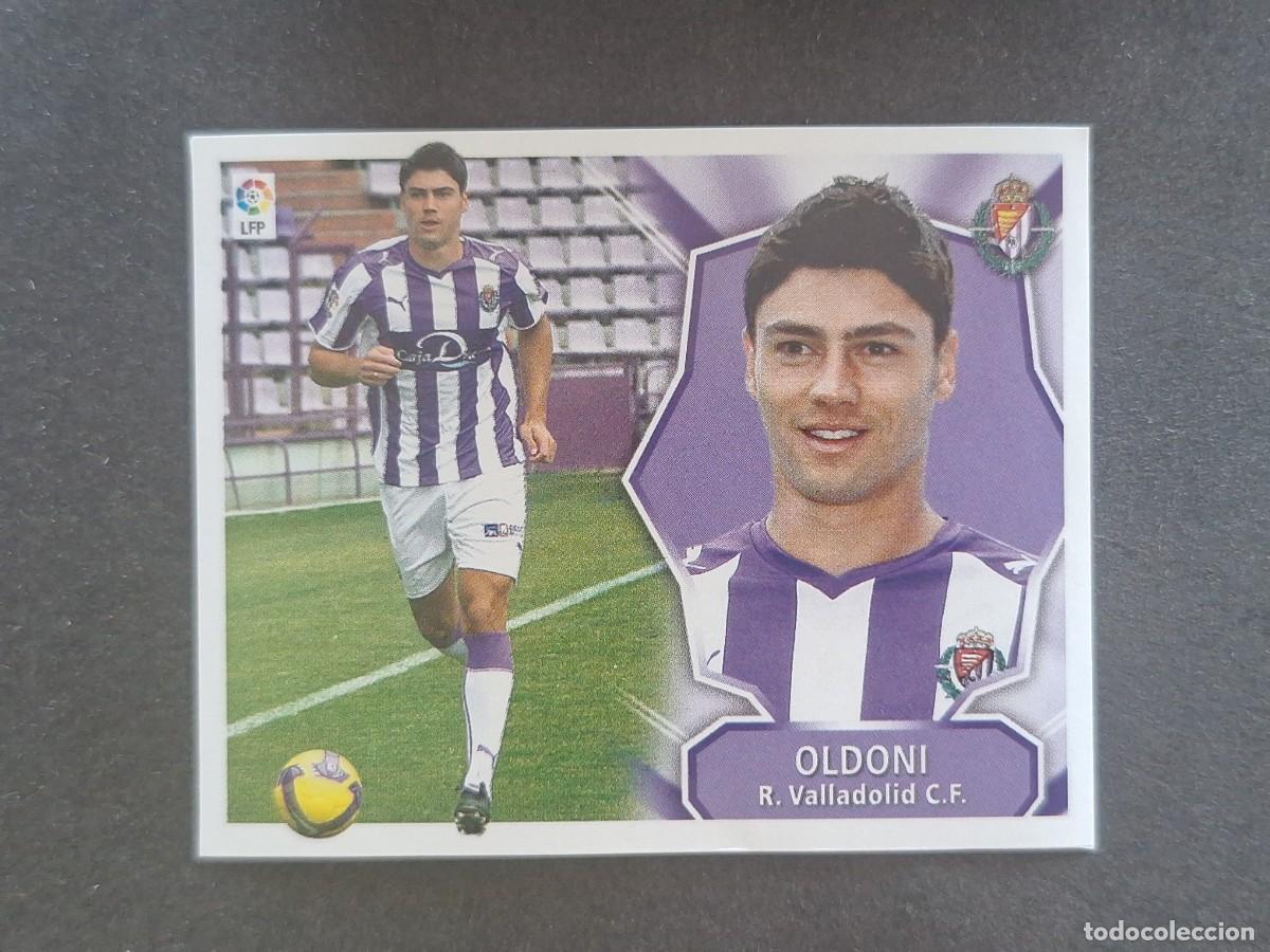 Cromos de f&uacute;tbol: L7 OLDONI REAL VALLADOLID MERCADO INVIERNO LIGA ESTE 2007 2008 07 08 NUNCA PEGADO SIN PEGAR