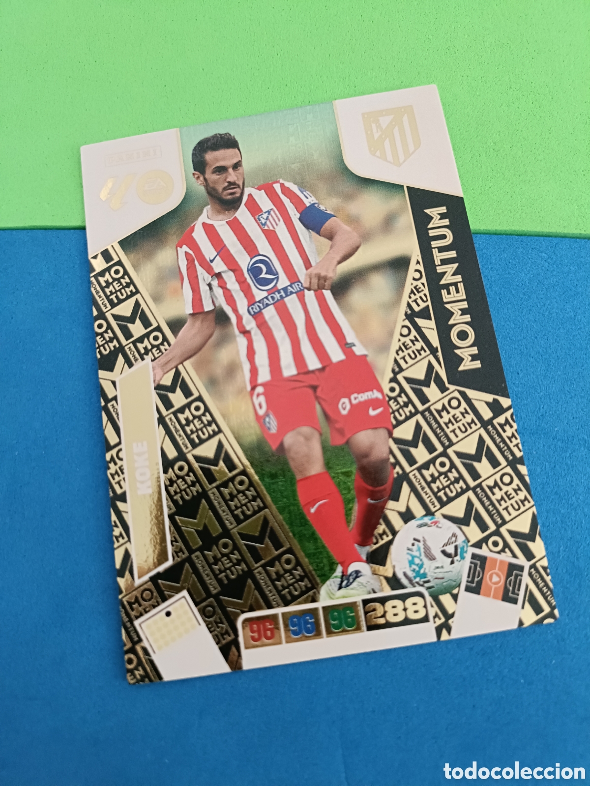 Cromos de f&uacute;tbol: ADRENALYN XL 2025 2026 25 26 Panini Liga - Momentum Koke Atl&eacute;tico Madrid