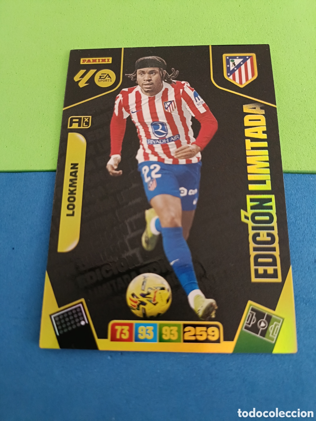 Cromos de f&uacute;tbol: ADRENALYN XL 2025 2026 25 26 Panini Liga - Edici&oacute;n limitada Lookman Atl&eacute;tico Madrid