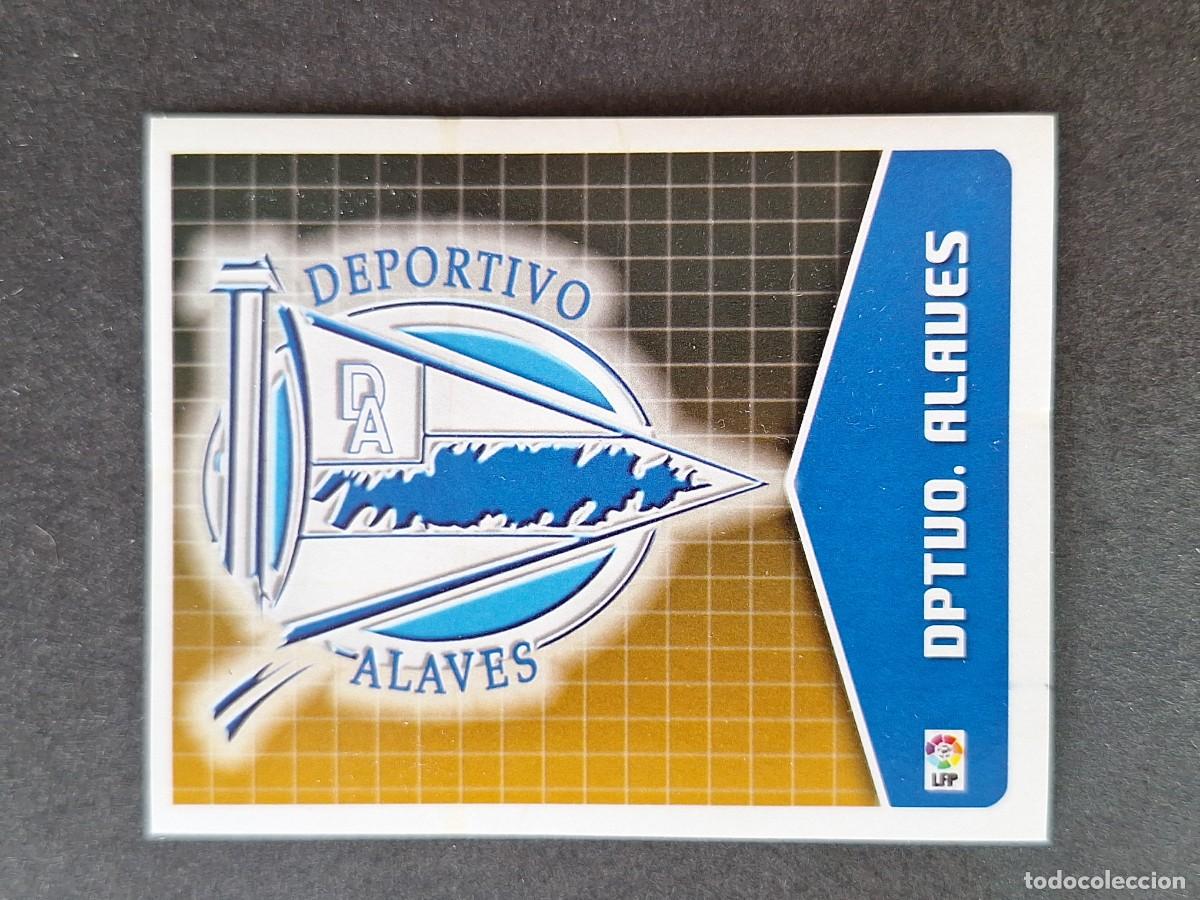Cromos de f&uacute;tbol: L5 ESCUDO DEPORTIVO ALAVES LIGA ESTE 2005 2006 05 06 NUNCA PEGADO SIN PEGAR