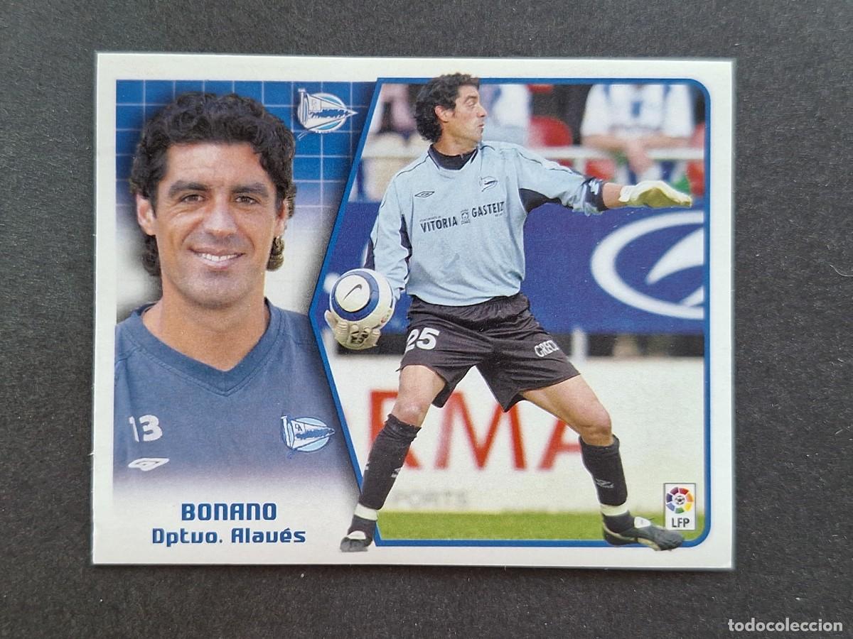 Cromos de f&uacute;tbol: L5 BONANO DEPORTIVO ALAVES LIGA ESTE 2005 2006 05 06 NUNCA PEGADO SIN PEGAR