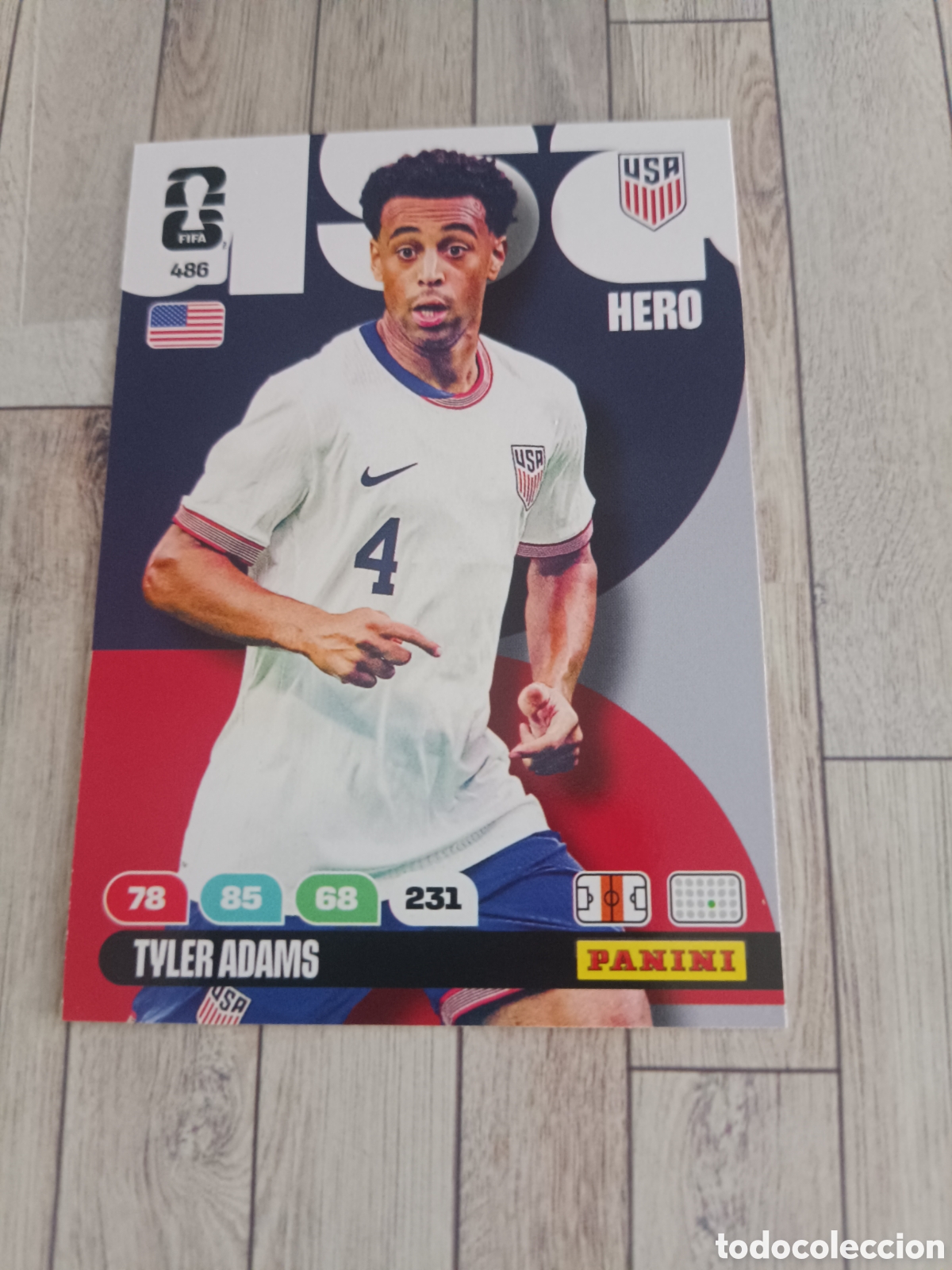 Cromos de f&uacute;tbol: 486 TYLER ADAMS USA ESTADOS UNIDOS ADRENALYN XL MUNDIAL FIFA WORLD CUP 2026 PANINI
