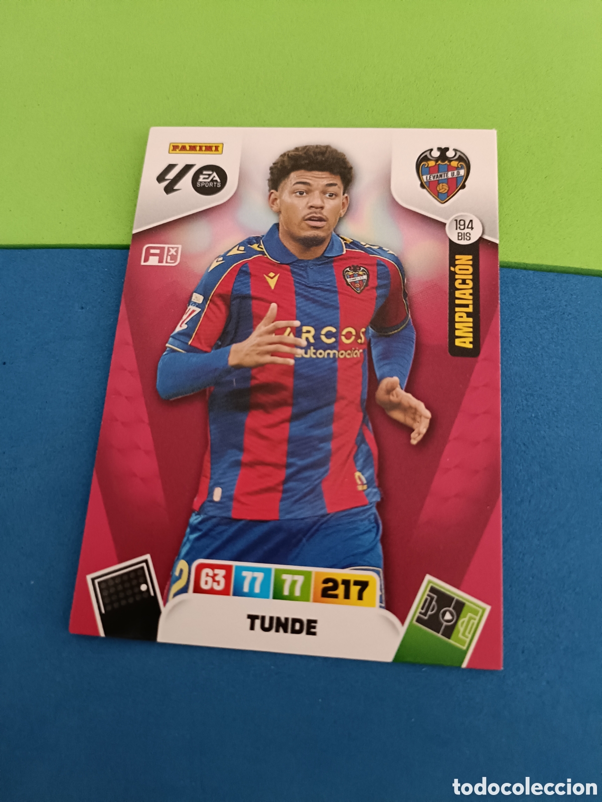 Cromos de f&uacute;tbol: ADRENALYN XL 2025 2026 25 26 Panini Liga - 194 bis Tunde