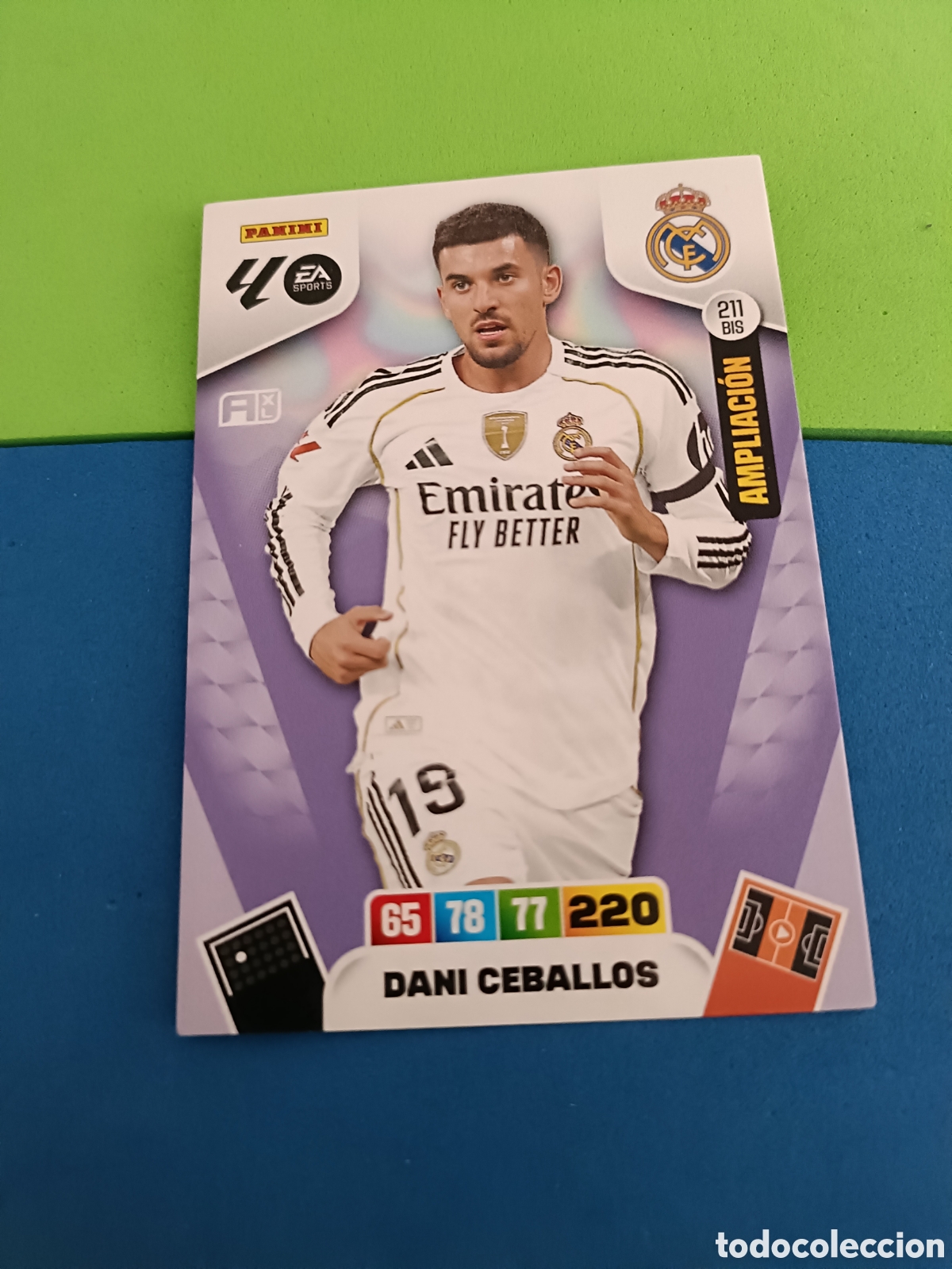 Cromos de f&uacute;tbol: ADRENALYN XL 2025 2026 25 26 Panini Liga - 211 bis Ceballos Real Madrid