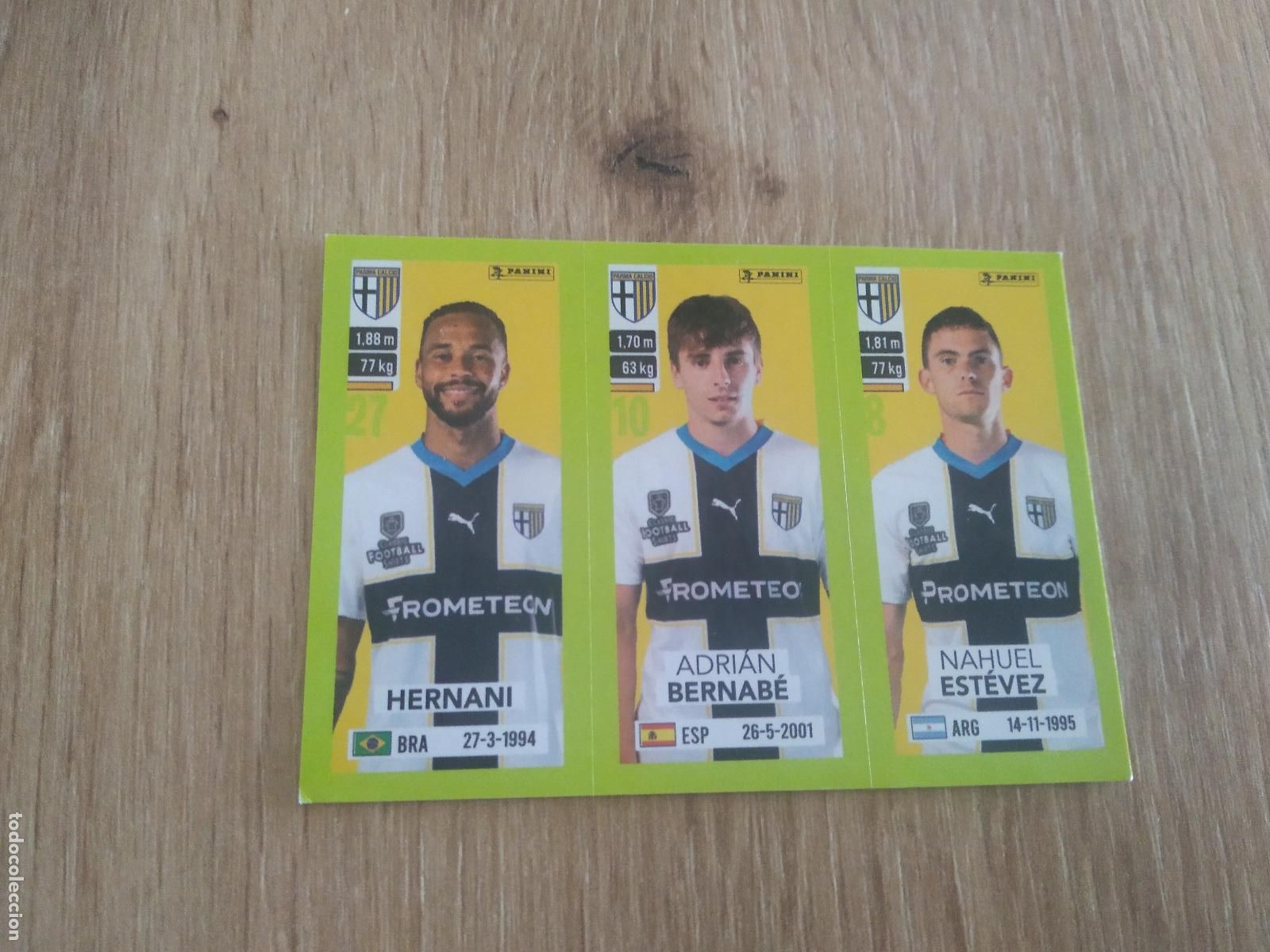 Cromos de f&uacute;tbol: 598 HERNANI BERNABE ESTEVEZ PARMA CROMO FUTBOL PANINI LIGA ITALIA 23-24 CALCIATORI 2023-2024