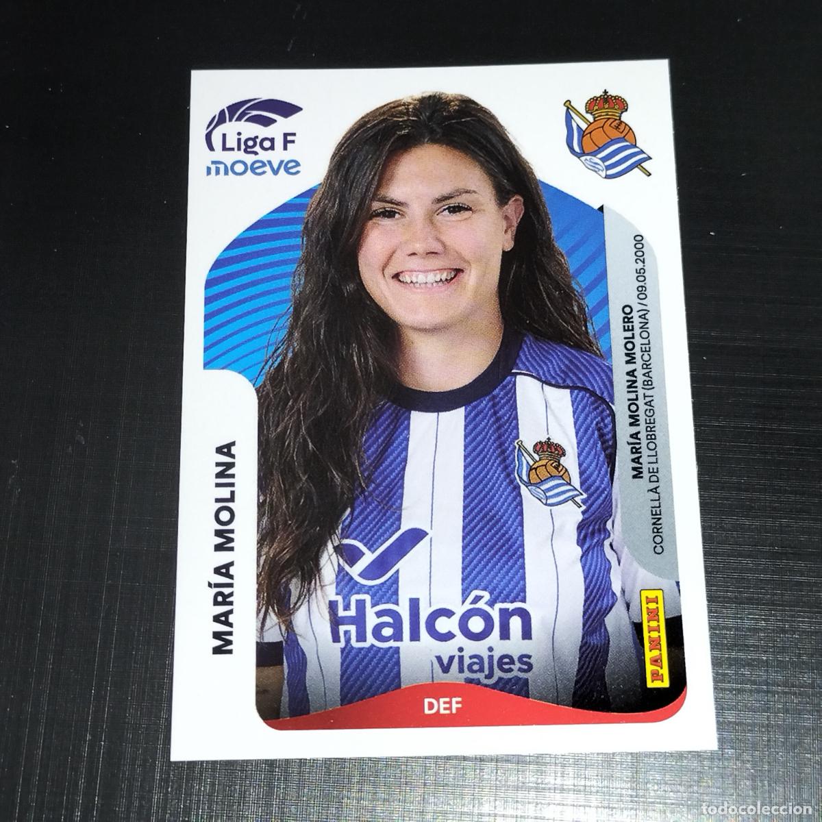Cromos de f&uacute;tbol: 288 A MARIA MOLINA REAL SOCIEDAD CROMOS LIGA F MOEVE FEMENINA PANINI 2025 2026 25 26