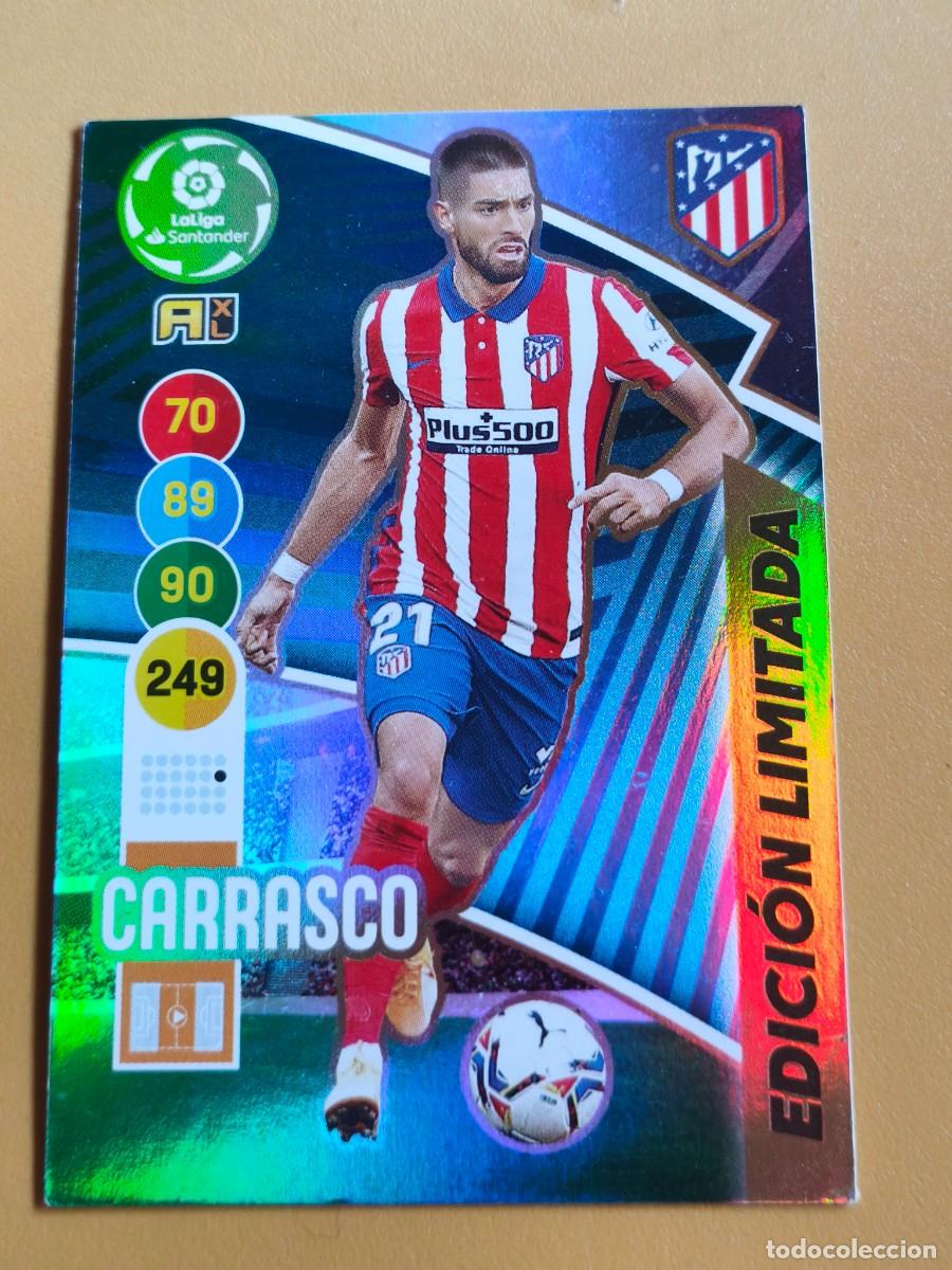 Cromos de f&uacute;tbol: carrasco, 2020 21 edicion limitada