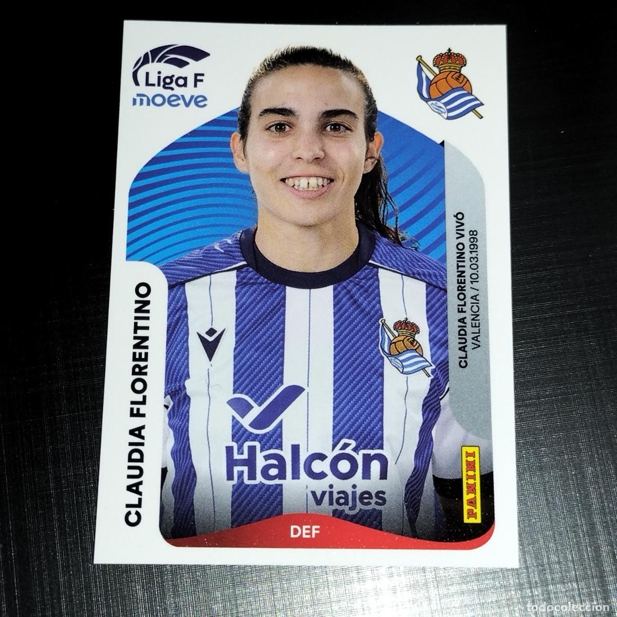 Cromos de f&uacute;tbol: 288 B CLAUDIA FLORENTINO REAL SOCIEDAD CROMOS LIGA F MOEVE FEMENINA PANINI 2025 2026 25 26